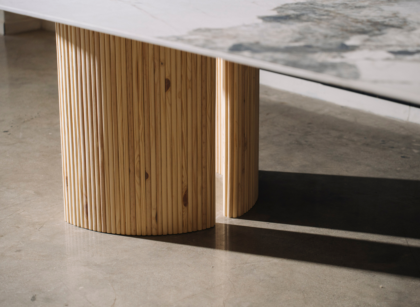 Shanghai Dining Table // New Legs