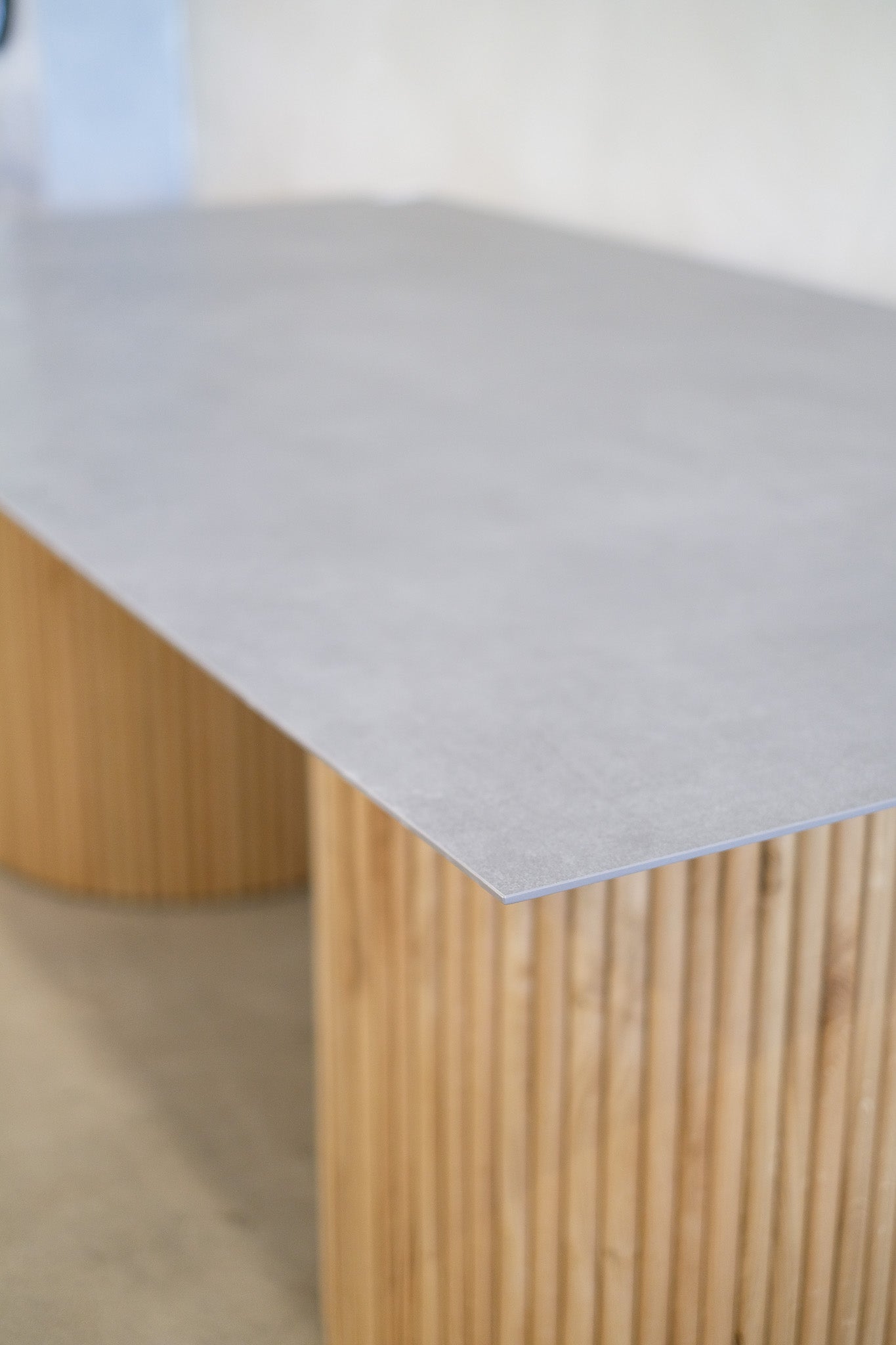 Shanghai Dining Table // Grey Table Top