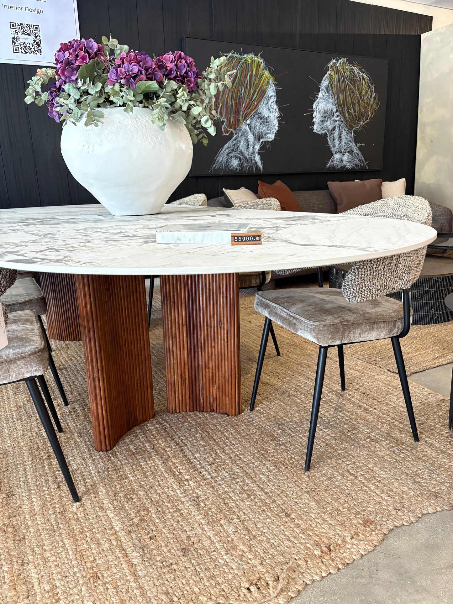 Shanghai Dining Table // New Legs