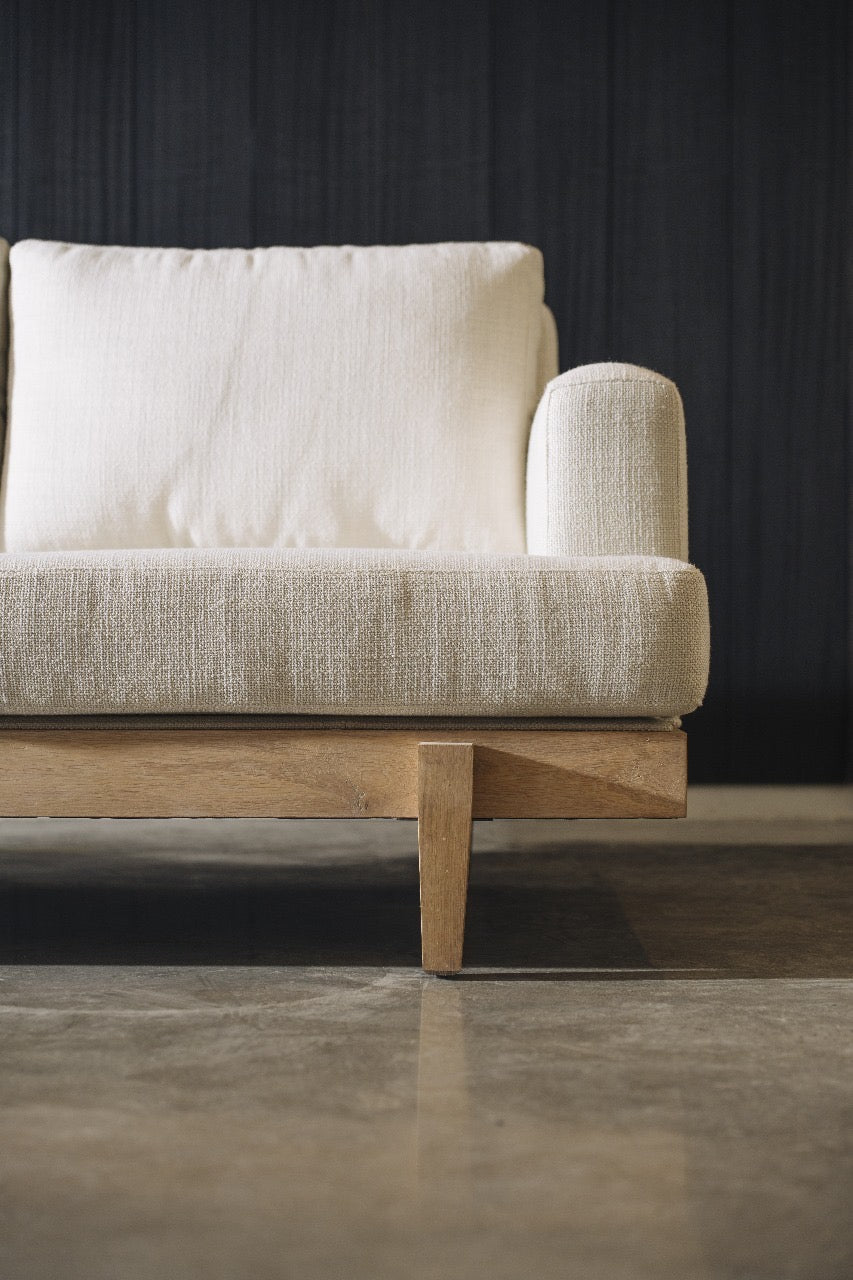 Tokyo Sofa with Wooden Legs