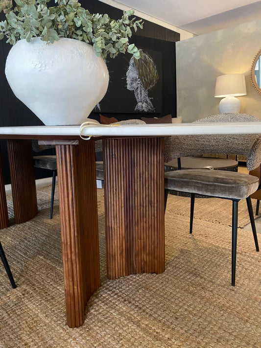 Shanghai Dining Table // New Legs