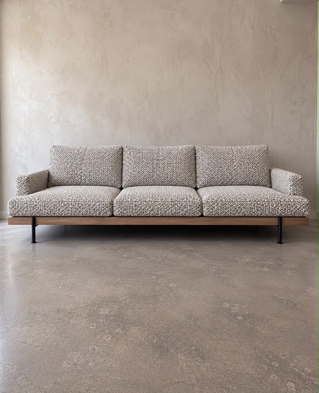 Tokyo Sofa with Steel Legs // Fabric